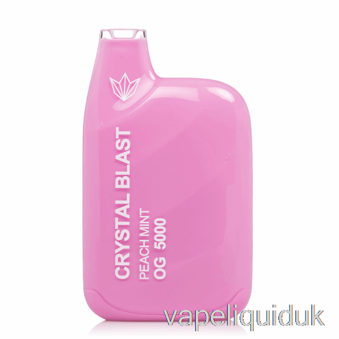 Crystal Blast OG5000 Disposable Peach Mint Vape Juice
